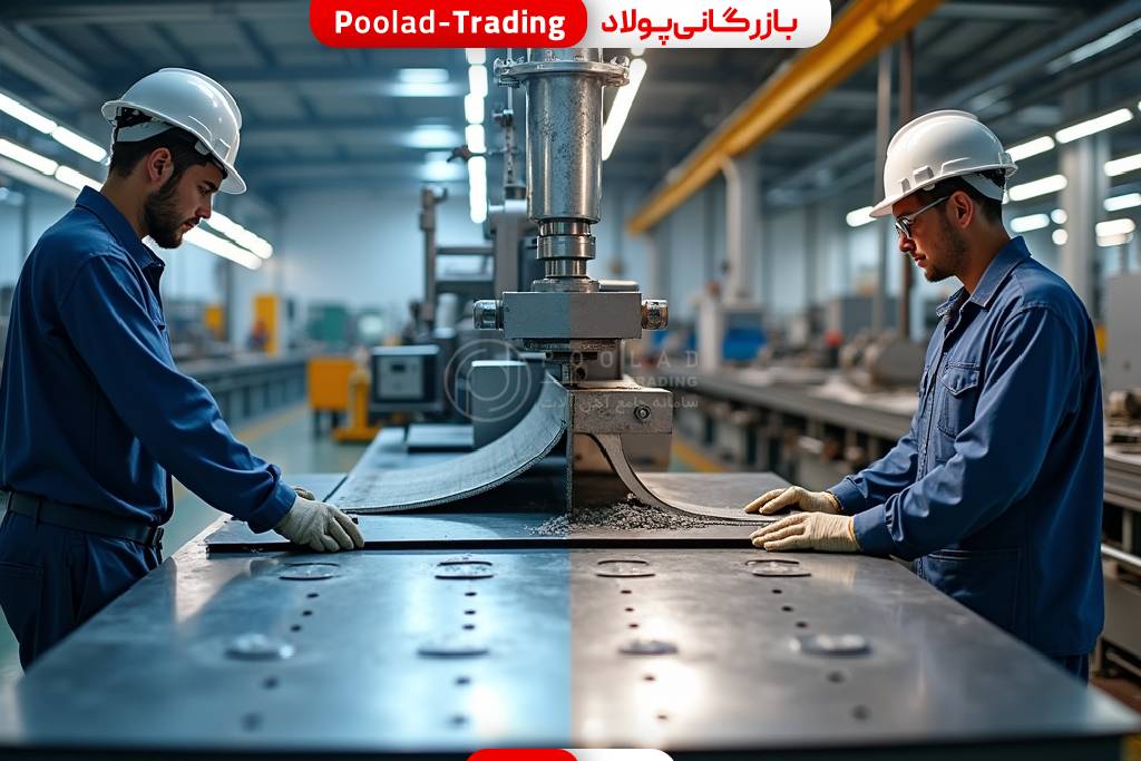 دو روش شکل دهی به ورق استیل به نام نورد و جوشکاری مونتاژ